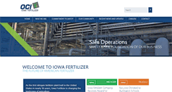 Desktop Screenshot of iowafertilizer.com