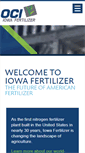 Mobile Screenshot of iowafertilizer.com